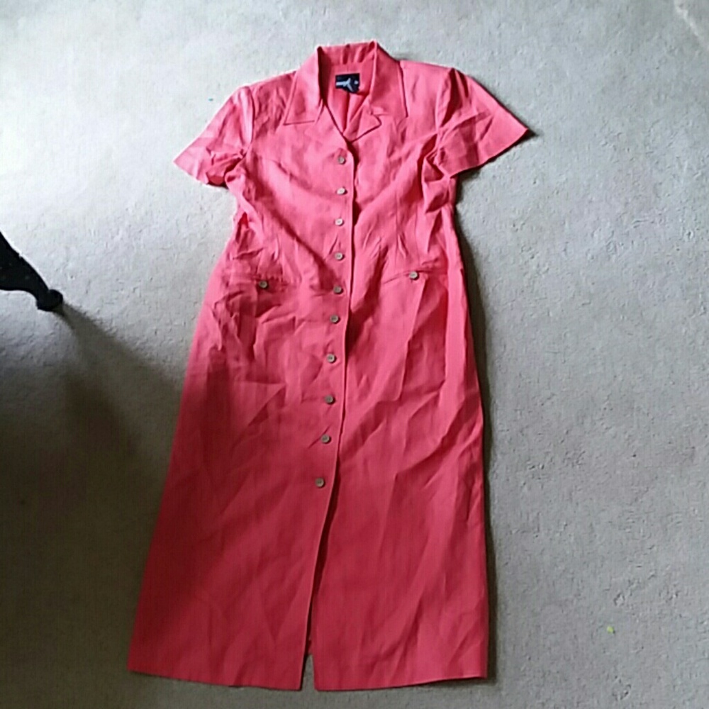 button up tshirt dress